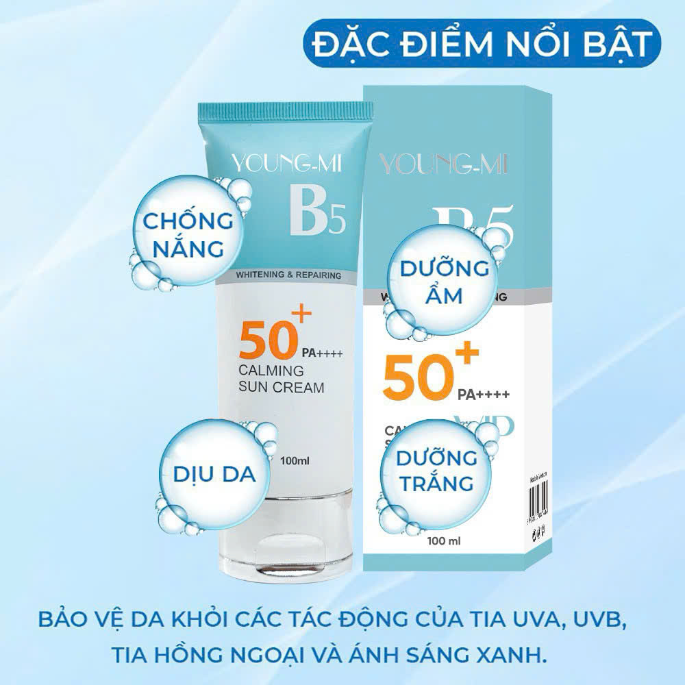 YOUNG-MI Kem Chống Nắng Phục Hồi