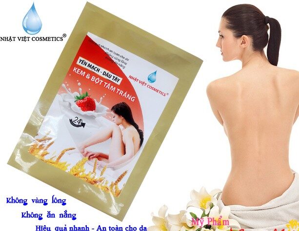 Kem tắm trắng Yến mạch dâu tằm Kem tắm trắng Yến mạch dâu tằm