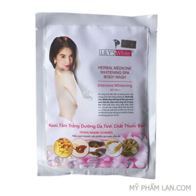 LILYS WHITE Kem Tắm Trắng Thuốc Bắc 120g