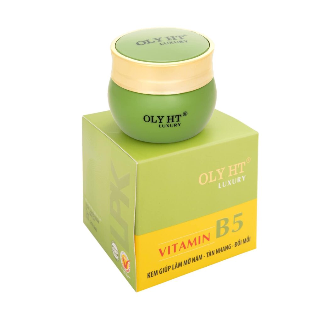 OLY HT Luxury Vitamin B5 Kem Nám Tàn Nhang Đồi Mồi 15g OLY HT Luxury Vitamin B5 Kem Nám Tàn Nhang Đồi Mồi 15g