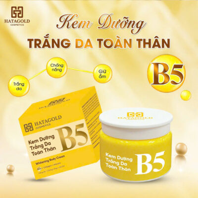 Hatagold B5 Kem Dưỡng Trắng Da Toàn Thân 100g