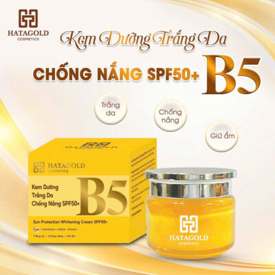 Hatagold B5 Kem Dưỡng Trắng Da Chống Nắng